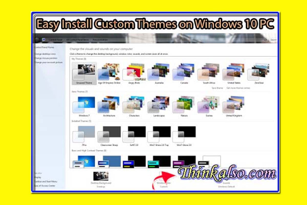 Easy Install Custom Themes on Windows 10/11